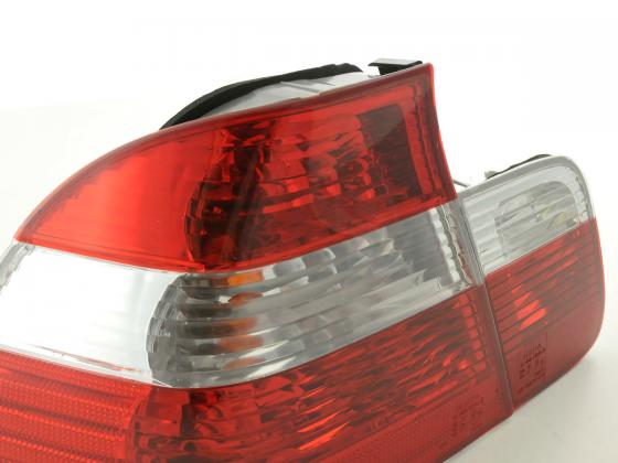 Rückleuchten Set BMW 3er Limo Typ E46 98-01 weiß/rot Rückleuchten Set BMW 3er Limo Typ E46 98-01 weiß/rot